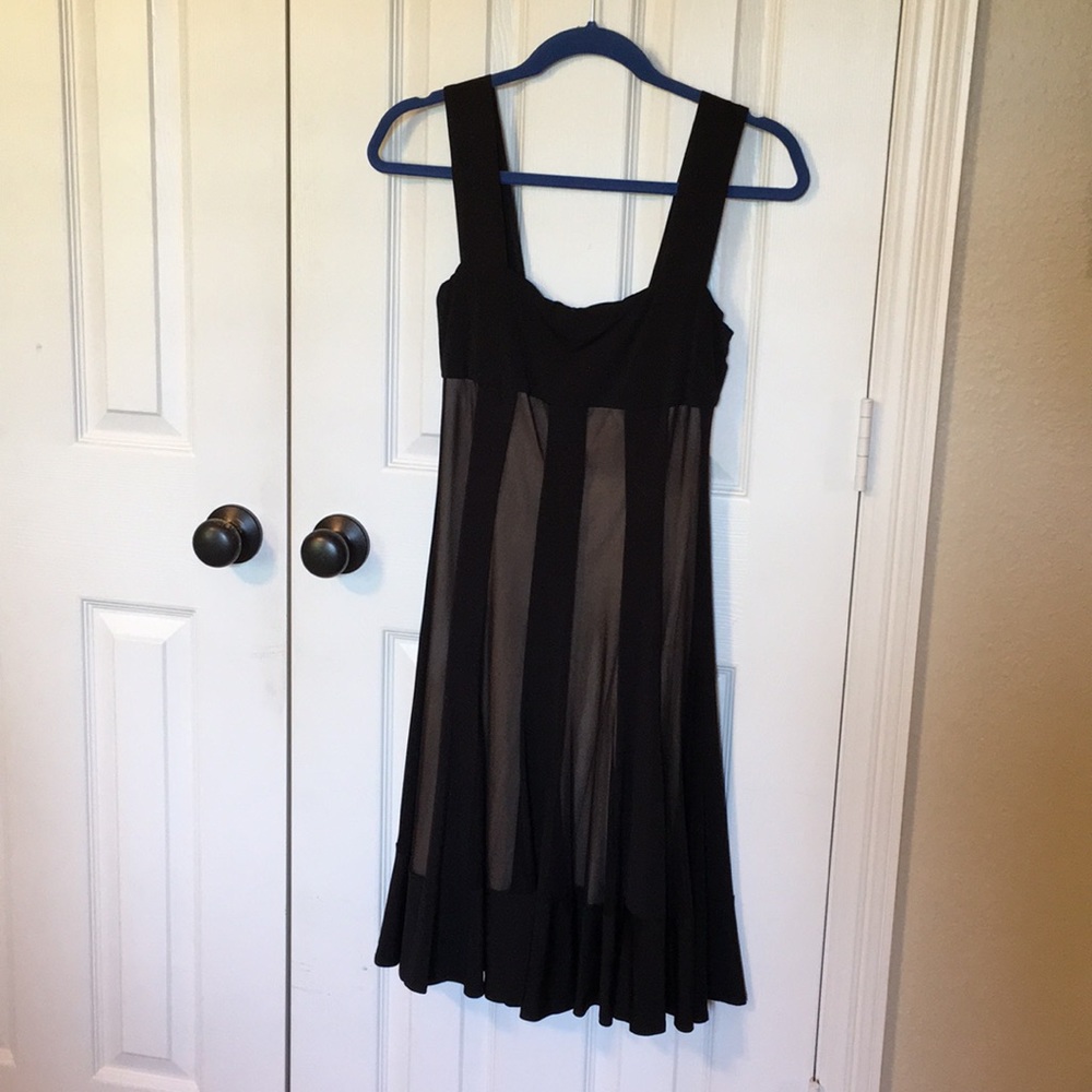 🎡Maggy London Black Sheer Dress🎡